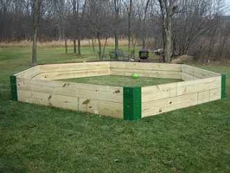 gaga pit pits wooden plastic
